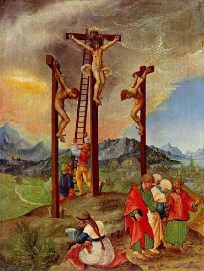 Albrecht Altdorfer Kreuzigung Christi oil painting image